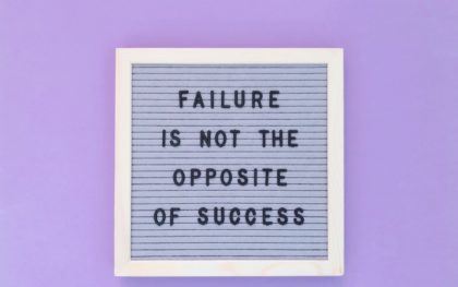 Embracing Failure